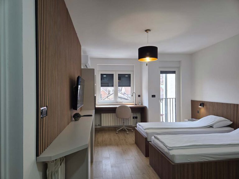 Pogled na sobu – Simić Apartman 10 Valjevo