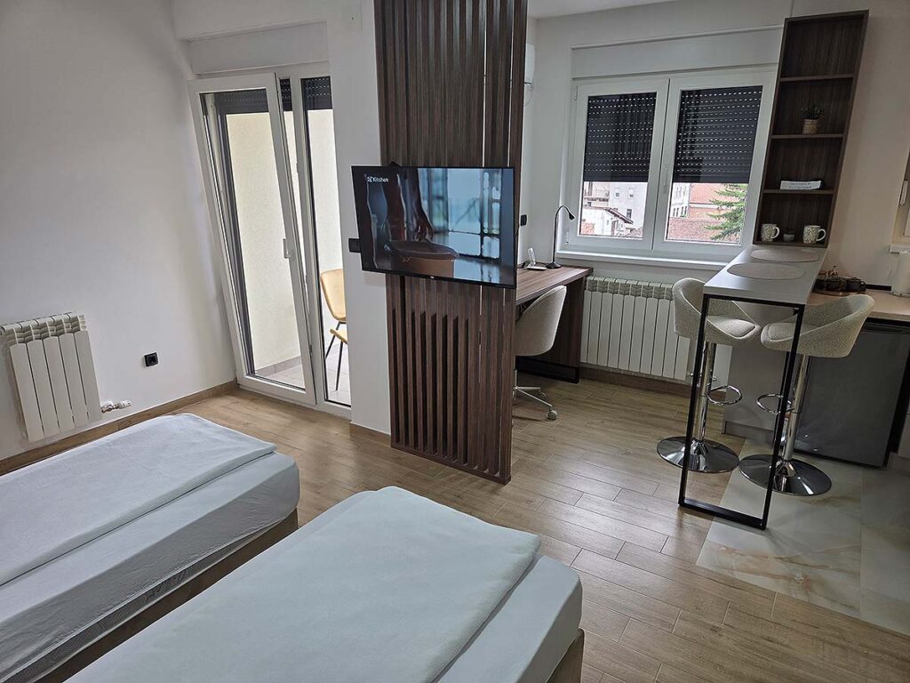 Enterijer Simić Apartmana 38 u Valjevu